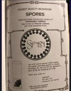 Syzygy 12mL Spores